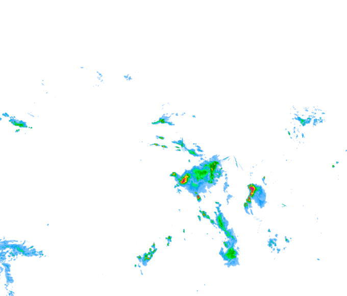 Weather radar data valid at 2026/07/27 14:24 UTC