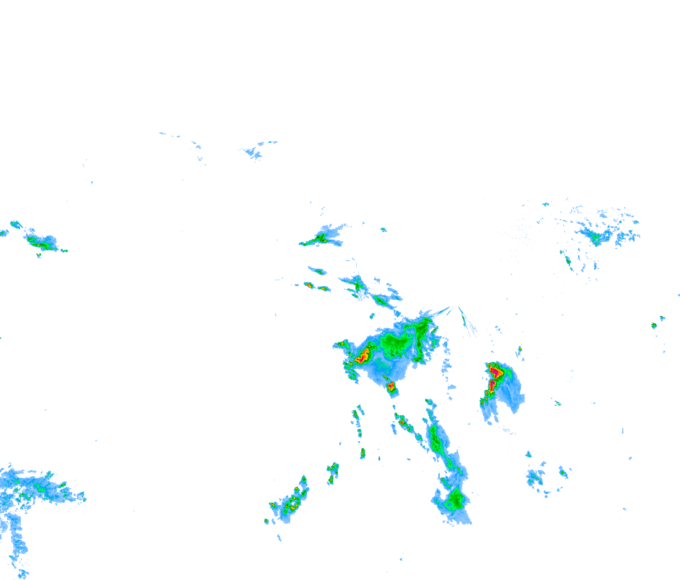 Weather radar data valid at 2026/07/27 14:36 UTC