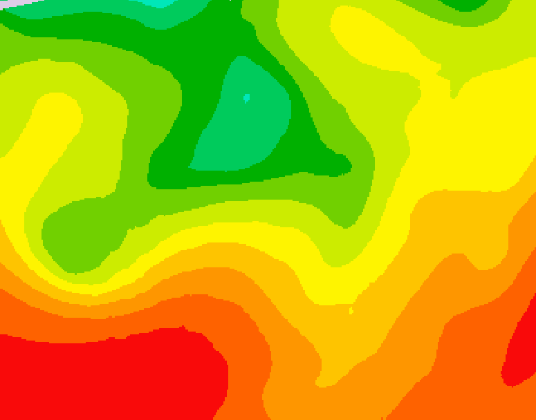GDPS 500 millibar geopotential height 120 hour forecast chart for Canada based on 2026/07/28 0000Z data