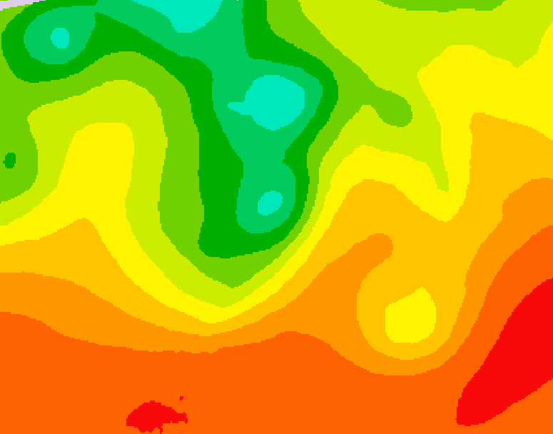 GDPS 500 millibar geopotential height 168 hour forecast chart for Canada based on 2026/07/28 0000Z data