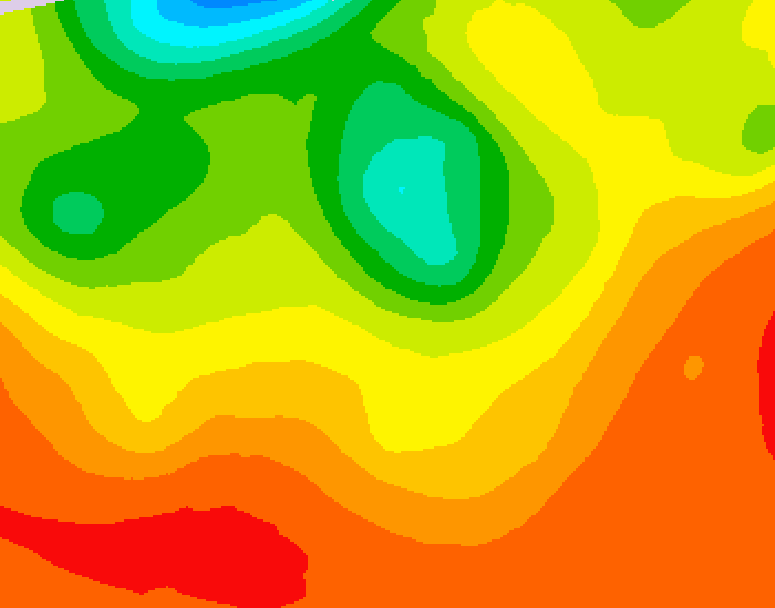 GDPS 500 millibar geopotential height 240 hour forecast chart for Canada based on 2026/07/28 0000Z data