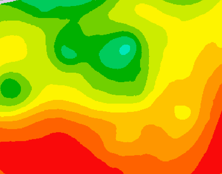 GDPS 500 millibar geopotential height 078 hour forecast chart for Canada based on 2026/07/28 1200Z data