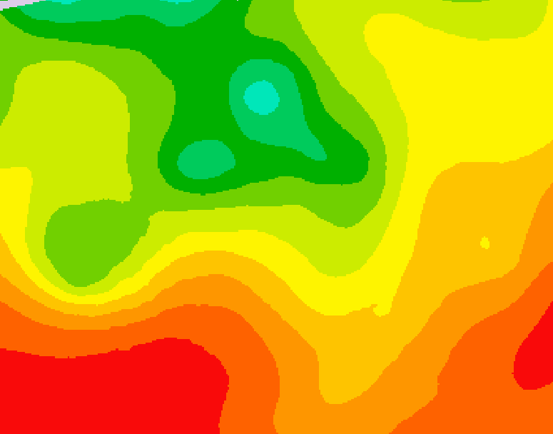 GDPS 500 millibar geopotential height 108 hour forecast chart for Canada based on 2026/07/28 1200Z data