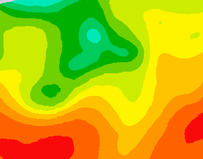 GDPS 500 millibar geopotential height 120 hour forecast chart for Canada based on 2026/07/28 1200Z data