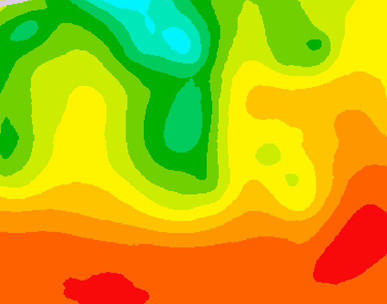 GDPS 500 millibar geopotential height 168 hour forecast chart for Canada based on 2026/07/28 1200Z data