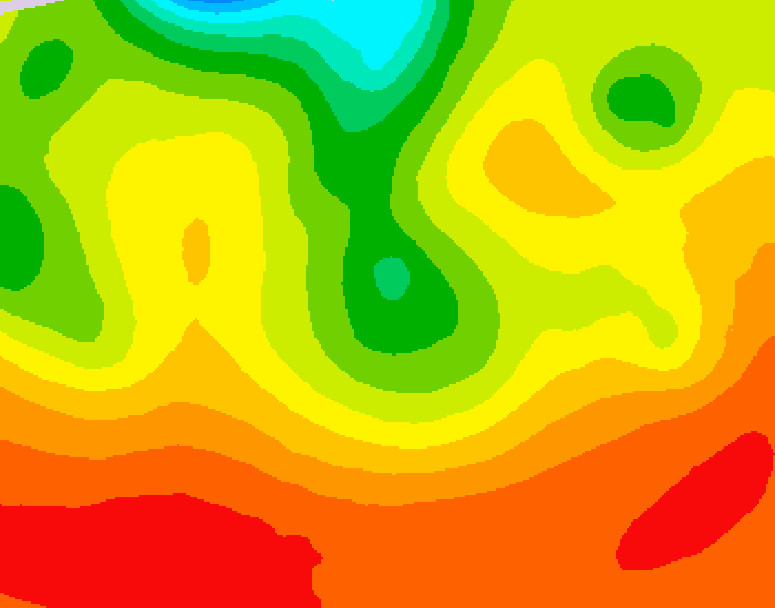 GDPS 500 millibar geopotential height 186 hour forecast chart for Canada based on 2026/07/28 1200Z data
