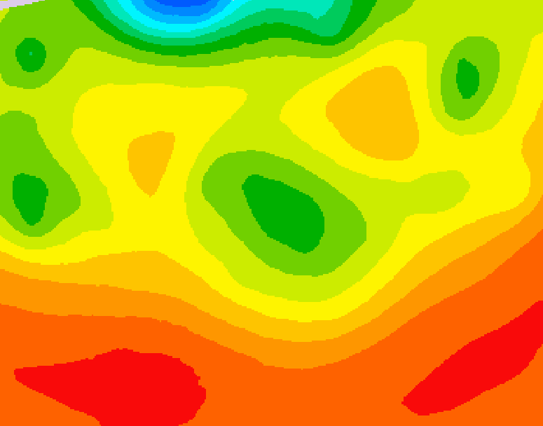 GDPS 500 millibar geopotential height 204 hour forecast chart for Canada based on 2026/07/28 1200Z data