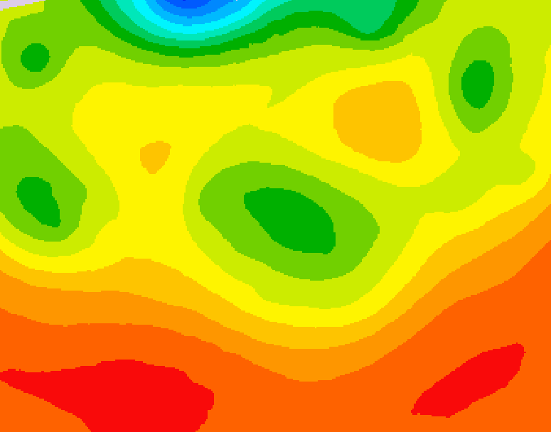 GDPS 500 millibar geopotential height 210 hour forecast chart for Canada based on 2026/07/28 1200Z data