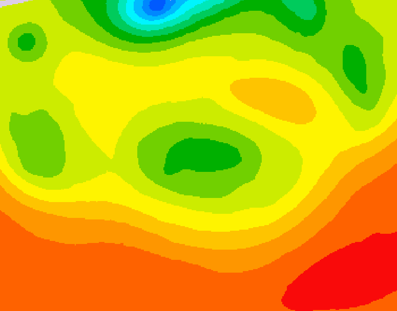 GDPS 500 millibar geopotential height 228 hour forecast chart for Canada based on 2026/07/28 1200Z data