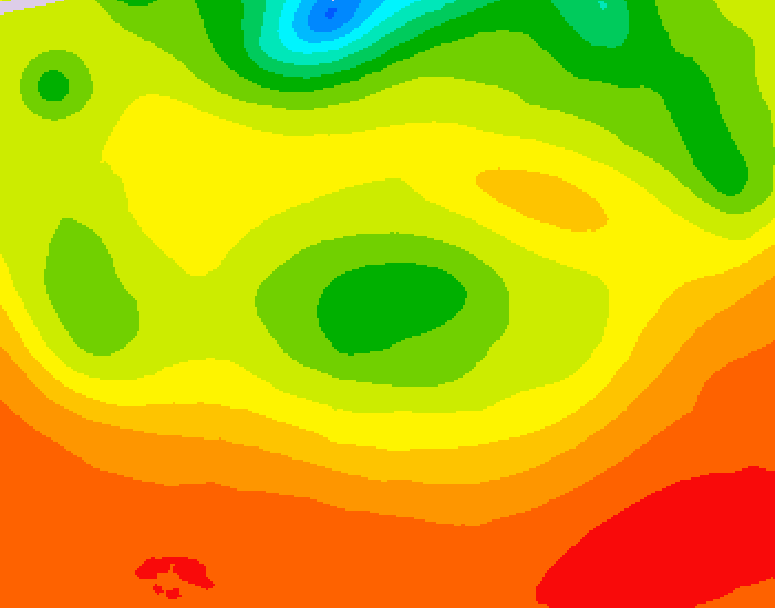 GDPS 500 millibar geopotential height 234 hour forecast chart for Canada based on 2026/07/28 1200Z data