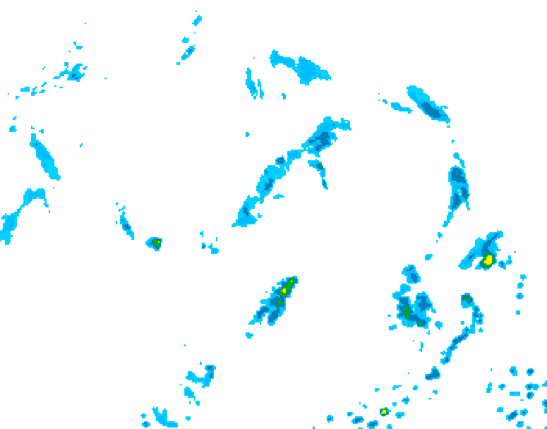 GDPS precipitation 168 hour forecast chart for Canada based on 2026/07/28 0000Z data