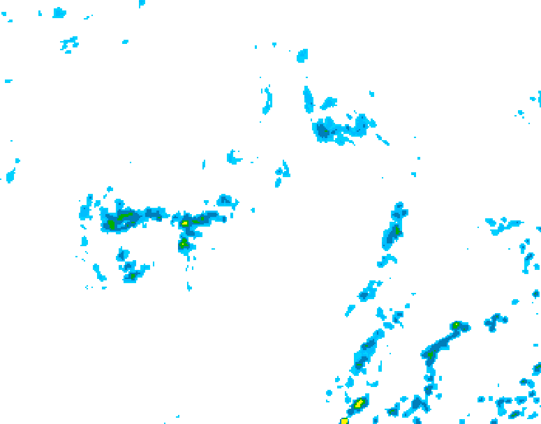 GDPS precipitation 114 hour forecast chart for Canada based on 2026/07/28 1200Z data