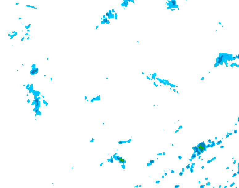 GDPS precipitation 216 hour forecast chart for Canada based on 2026/07/28 1200Z data