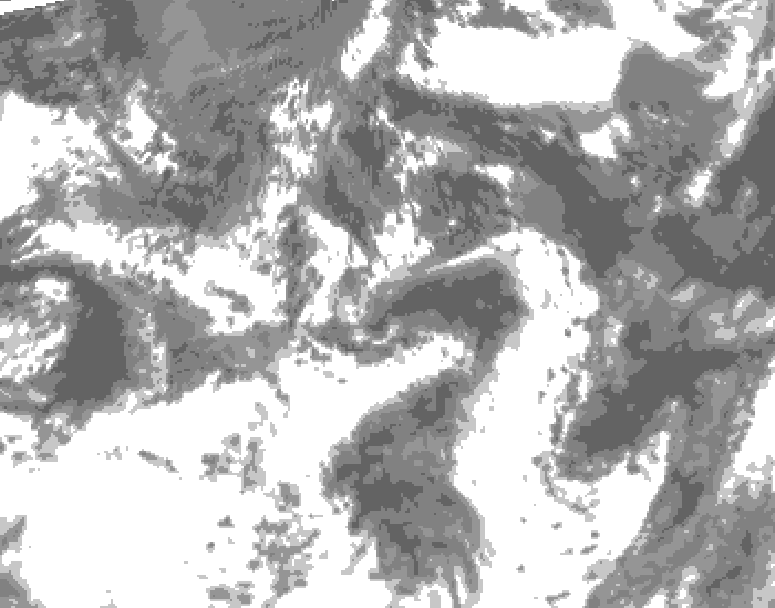 GDPS total cloud 060 hour forecast chart for Canada based on 2026/07/28 1200Z data