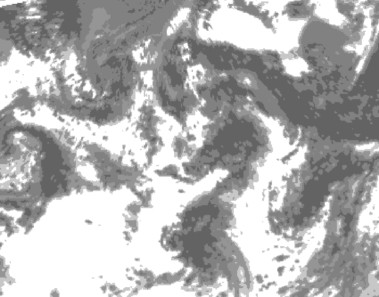 GDPS total cloud 066 hour forecast chart for Canada based on 2026/07/28 1200Z data