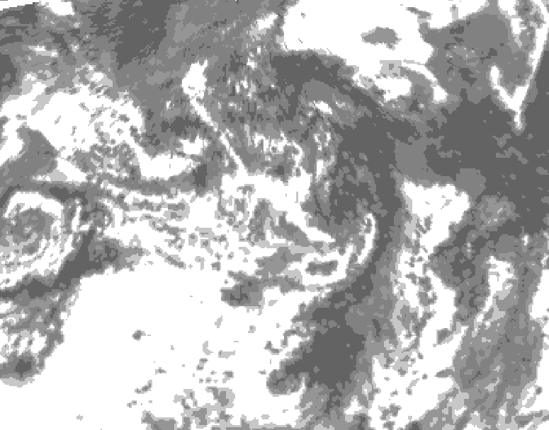 GDPS total cloud 084 hour forecast chart for Canada based on 2026/07/28 1200Z data