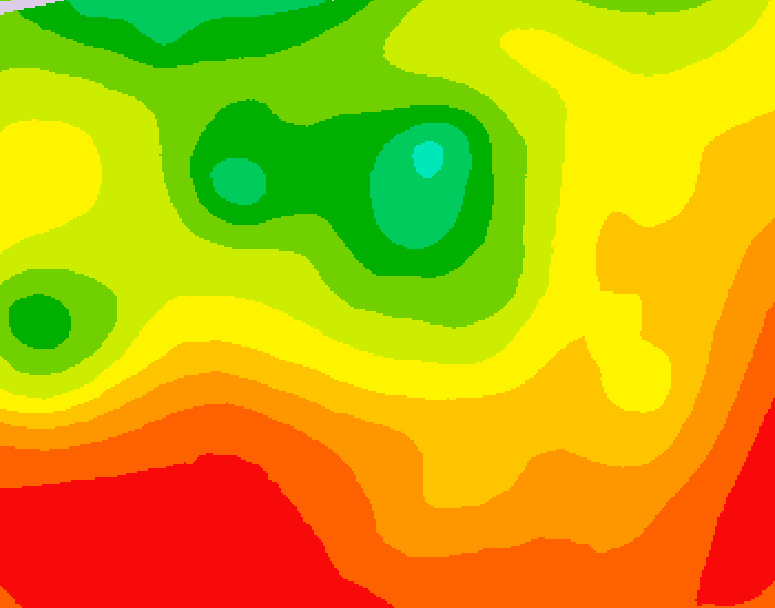 GDPS 500 millibar geopotential height 072 hour forecast chart for Canada based on 2026/07/29 0000Z data