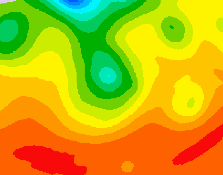 GDPS 500 millibar geopotential height 168 hour forecast chart for Canada based on 2026/07/29 0000Z data