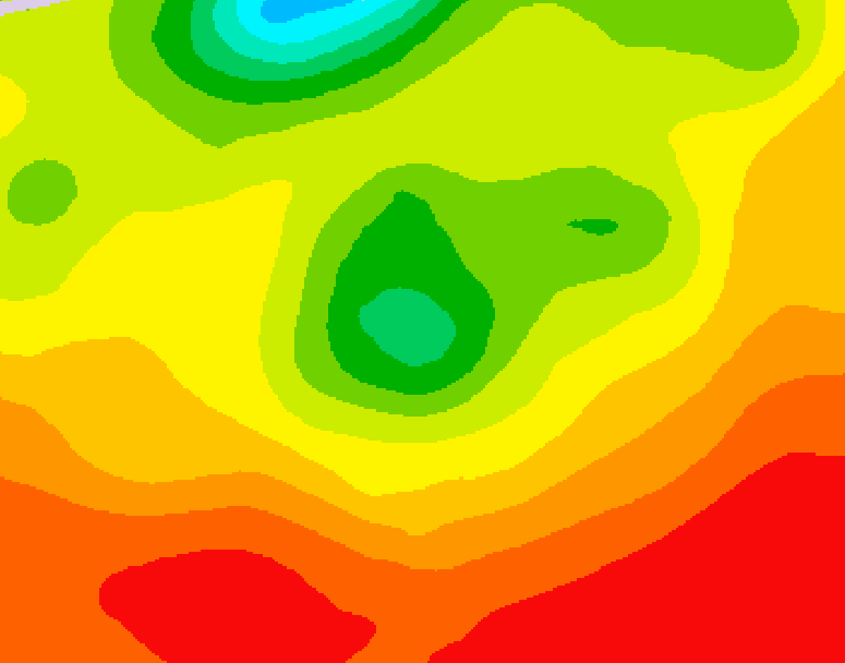 GDPS 500 millibar geopotential height 234 hour forecast chart for Canada based on 2026/07/29 0000Z data