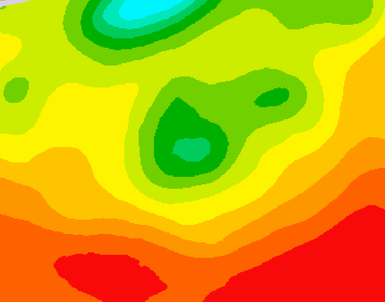 GDPS 500 millibar geopotential height 240 hour forecast chart for Canada based on 2026/07/29 0000Z data