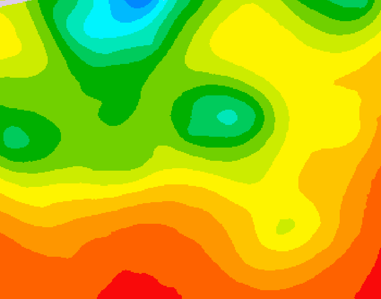 GDPS 500 millibar geopotential height 006 hour forecast chart for Canada based on 2026/07/29 1200Z data