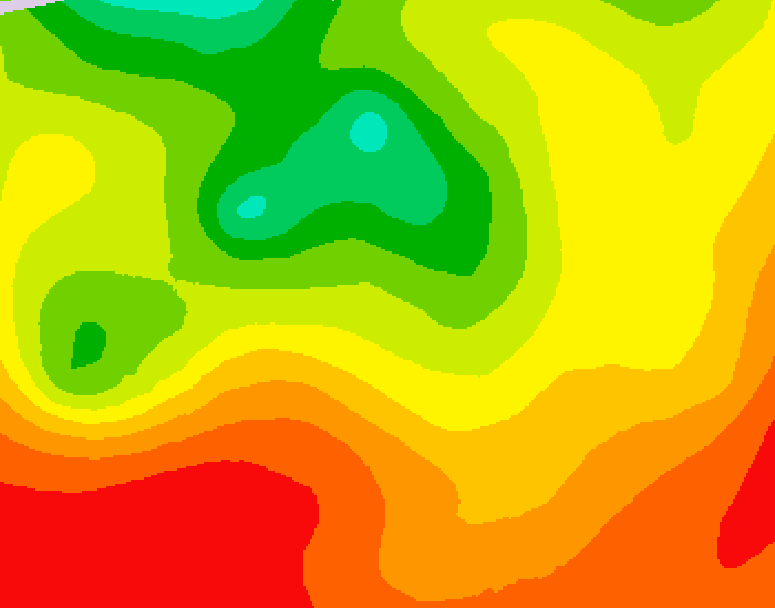GDPS 500 millibar geopotential height 078 hour forecast chart for Canada based on 2026/07/29 1200Z data