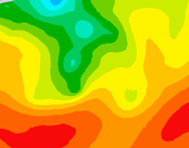 GDPS 500 millibar geopotential height 108 hour forecast chart for Canada based on 2026/07/29 1200Z data