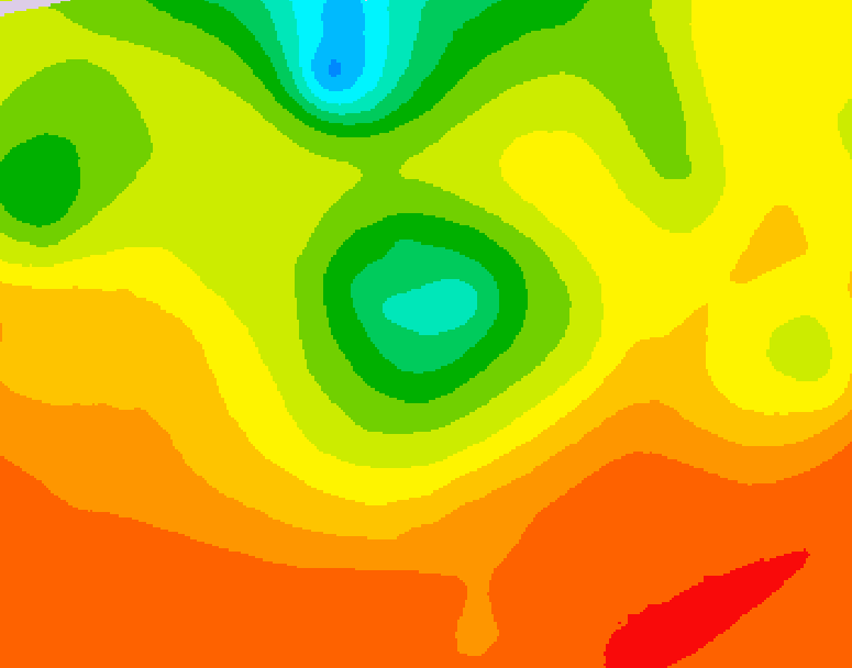 GDPS 500 millibar geopotential height 168 hour forecast chart for Canada based on 2026/07/29 1200Z data
