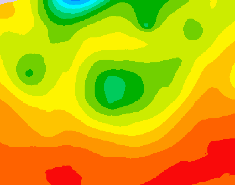 GDPS 500 millibar geopotential height 210 hour forecast chart for Canada based on 2026/07/29 1200Z data