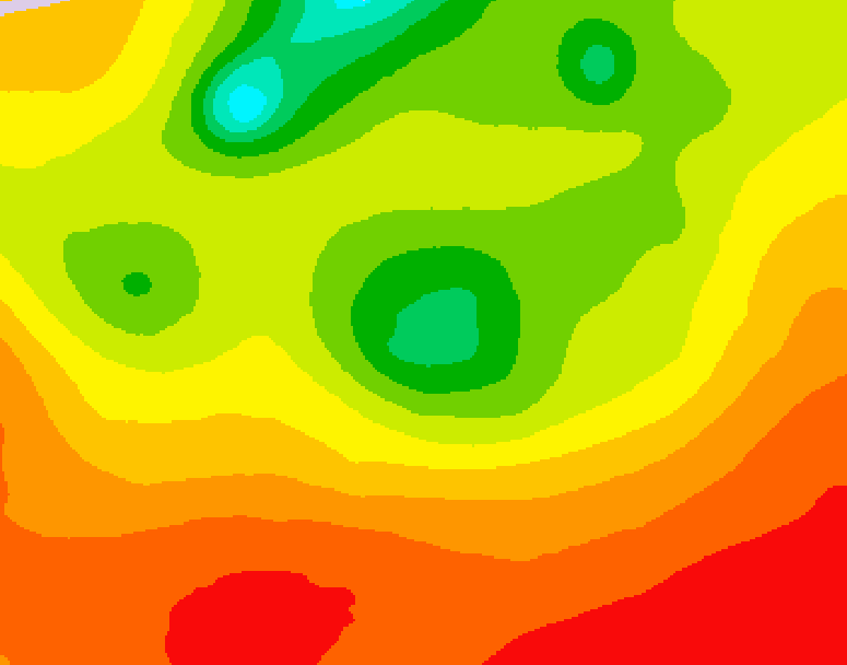 GDPS 500 millibar geopotential height 234 hour forecast chart for Canada based on 2026/07/29 1200Z data
