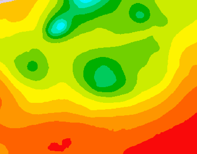 GDPS 500 millibar geopotential height 240 hour forecast chart for Canada based on 2026/07/29 1200Z data