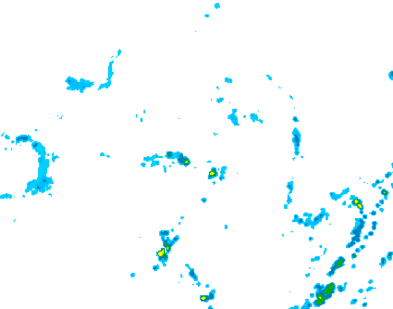 GDPS precipitation 024 hour forecast chart for Canada based on 2026/07/29 1200Z data