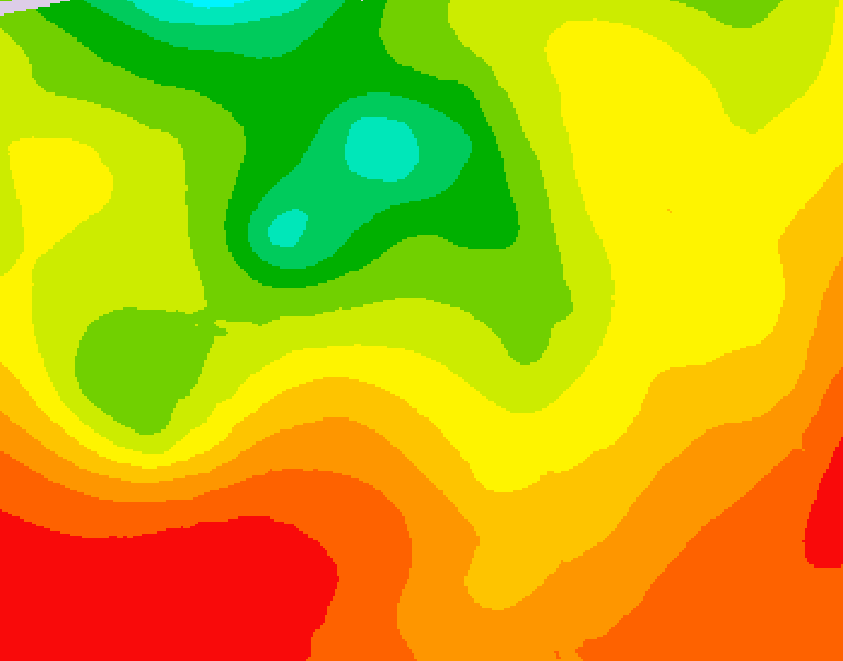 GDPS 500 millibar geopotential height 072 hour forecast chart for Canada based on 2026/07/30 0000Z data