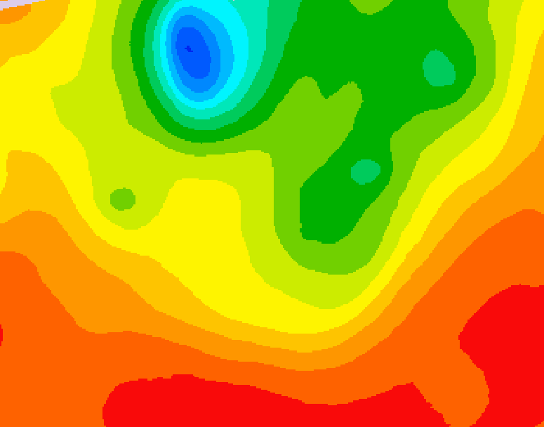 GDPS 500 millibar geopotential height 234 hour forecast chart for Canada based on 2026/07/30 0000Z data