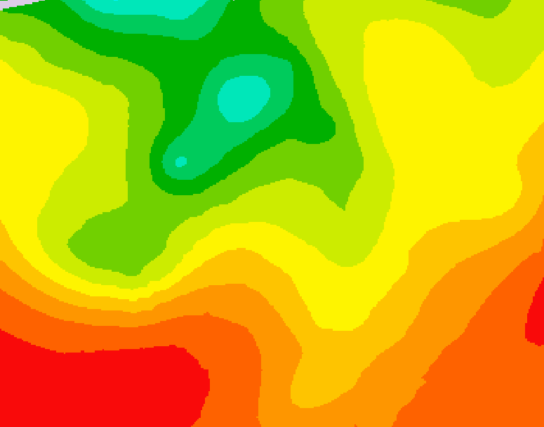 GDPS 500 millibar geopotential height 066 hour forecast chart for Canada based on 2026/07/30 1200Z data