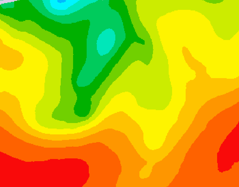 GDPS 500 millibar geopotential height 078 hour forecast chart for Canada based on 2026/07/30 1200Z data