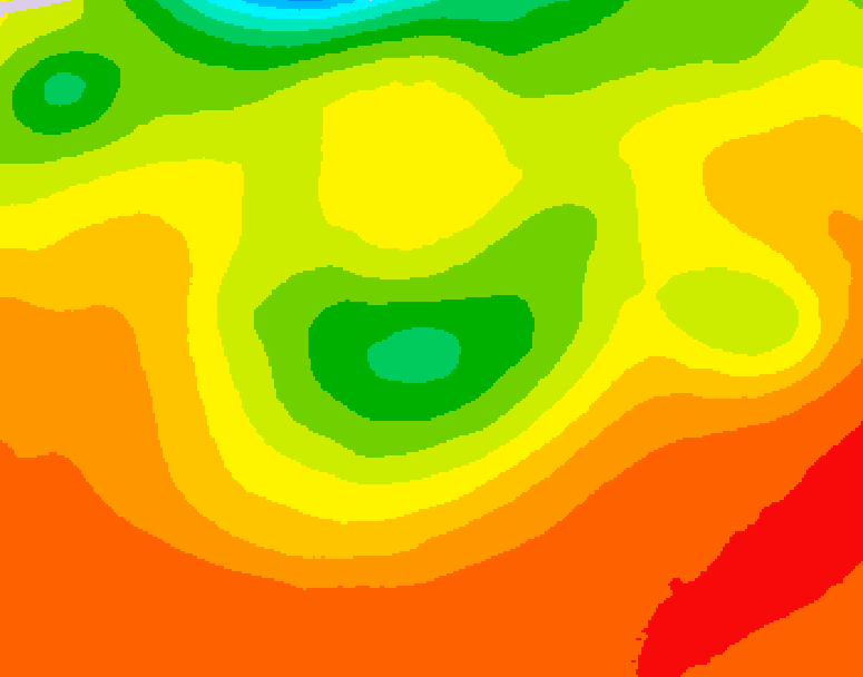 GDPS 500 millibar geopotential height 144 hour forecast chart for Canada based on 2026/07/30 1200Z data