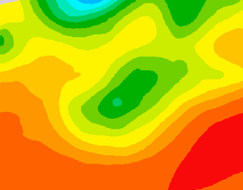 GDPS 500 millibar geopotential height 168 hour forecast chart for Canada based on 2026/07/30 1200Z data