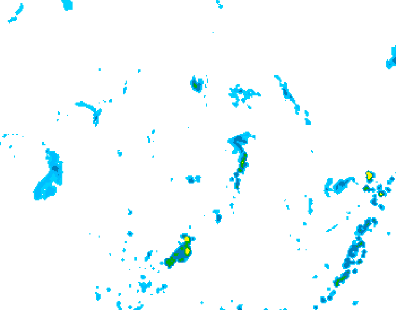 GDPS precipitation 024 hour forecast chart for Canada based on 2026/07/30 0000Z data