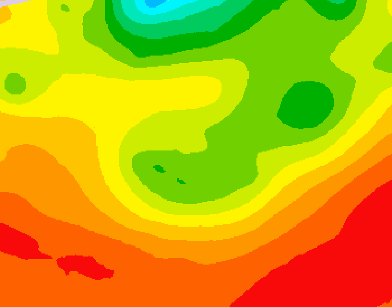 GDPS 500 millibar geopotential height 192 hour forecast chart for Canada based on 2026/07/31 0000Z data