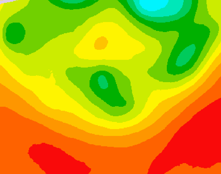 GDPS 500 millibar geopotential height 162 hour forecast chart for Canada based on 2026/07/31 1200Z data