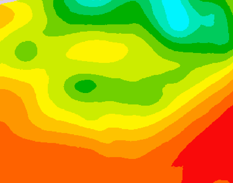 GDPS 500 millibar geopotential height 192 hour forecast chart for Canada based on 2026/07/31 1200Z data