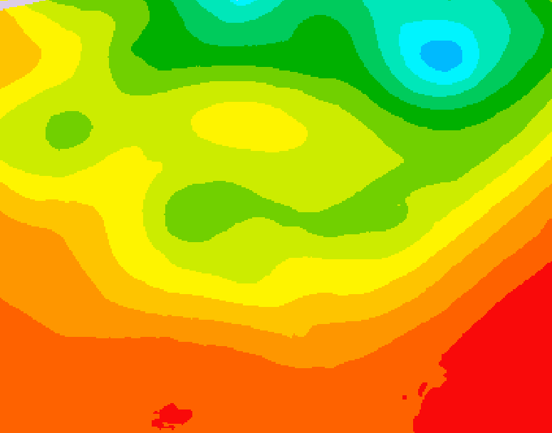 GDPS 500 millibar geopotential height 204 hour forecast chart for Canada based on 2026/07/31 1200Z data