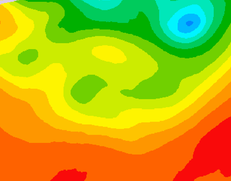 GDPS 500 millibar geopotential height 210 hour forecast chart for Canada based on 2026/07/31 1200Z data