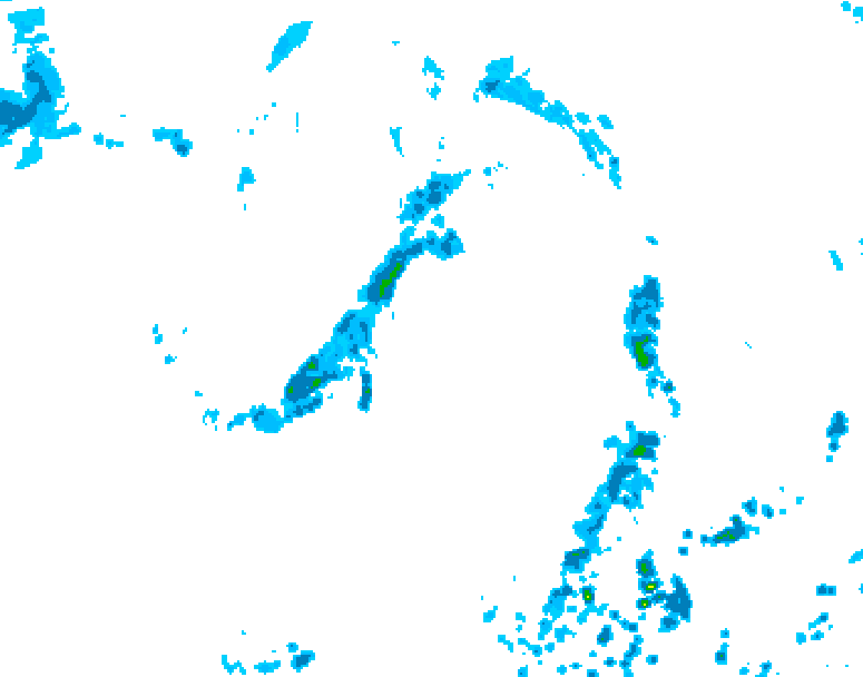 GDPS precipitation 060 hour forecast chart for Canada based on 2026/07/31 1200Z data