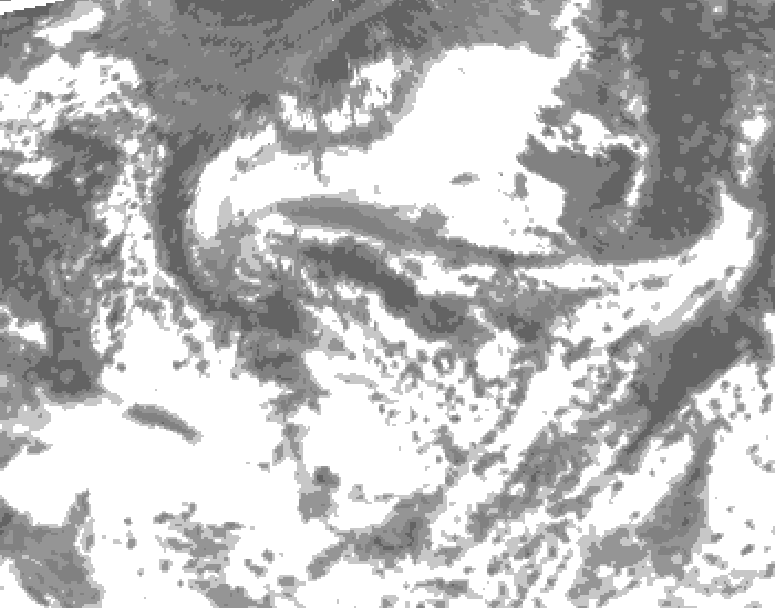 GDPS total cloud 180 hour forecast chart for Canada based on 2026/07/31 1200Z data