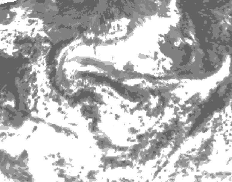 GDPS total cloud 186 hour forecast chart for Canada based on 2026/07/31 1200Z data