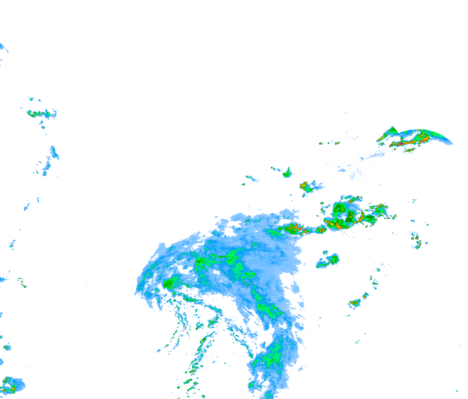 Weather radar data valid at 2026/07/31 21:06 UTC