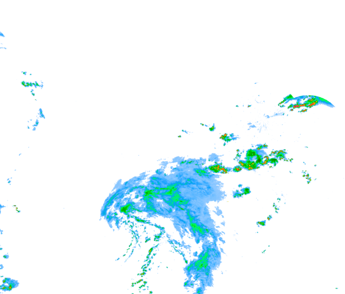 Weather radar data valid at 2026/07/31 21:18 UTC