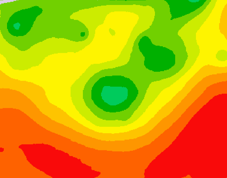 GDPS 500 millibar geopotential height 144 hour forecast chart for Canada based on 2026/08/01 0000Z data